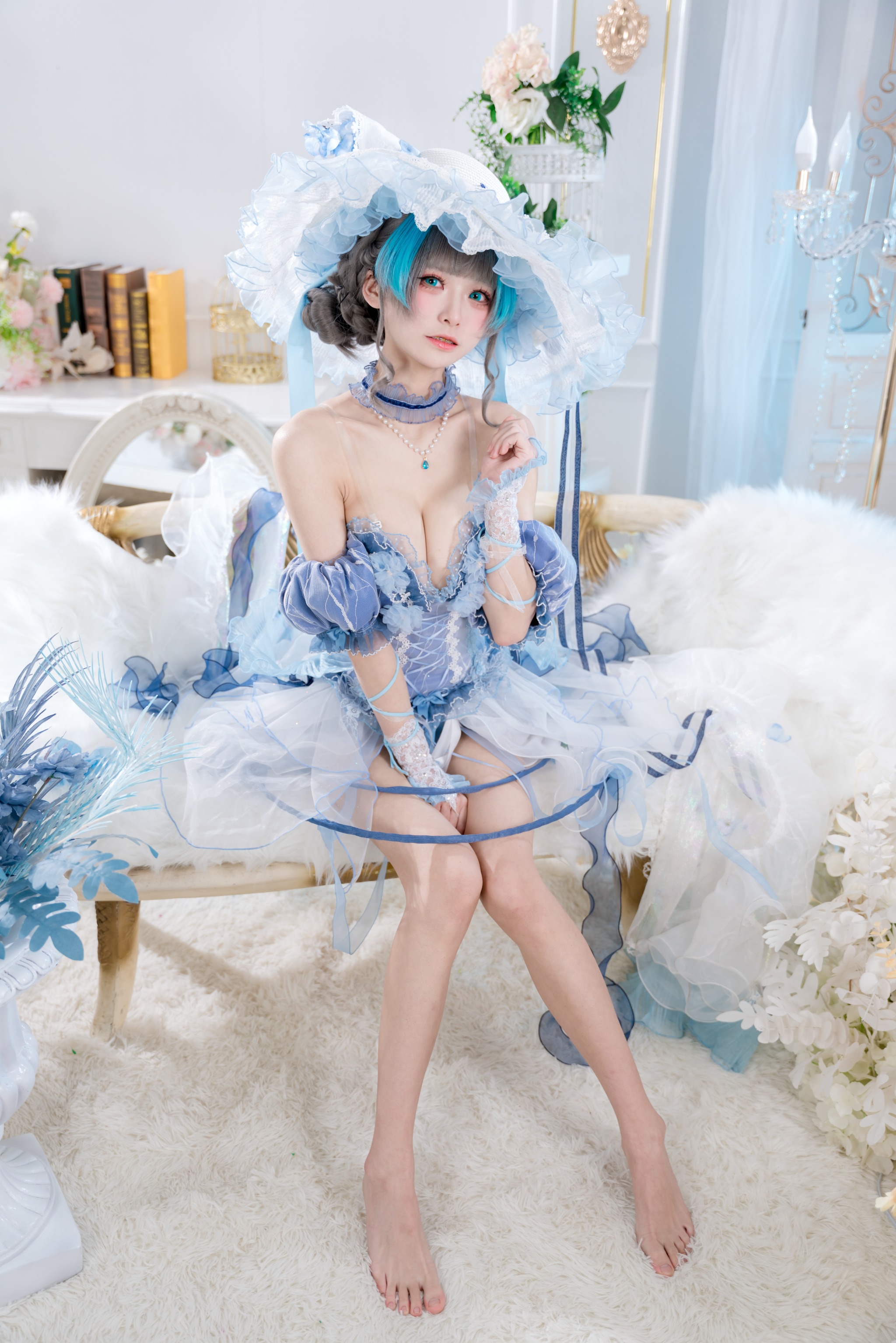 图片[1]-九柒喵 – NO.021 柴郡 冰雪 废稿 (碧蓝航线)[32P]-XikXak